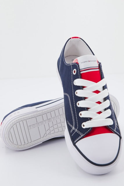 TOMMY HILFIGER  LACE UP en color AZUL  (3)