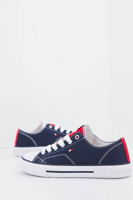 TOMMY HILFIGER  LACE UP en color AZUL  (4)