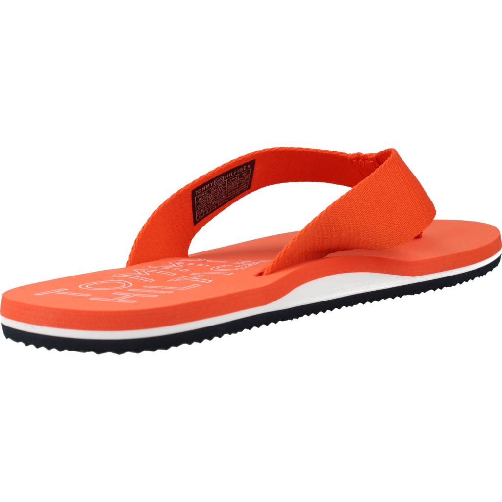 TOMMY HILFIGER BEACH SANDAL en color NARANJA  (3)