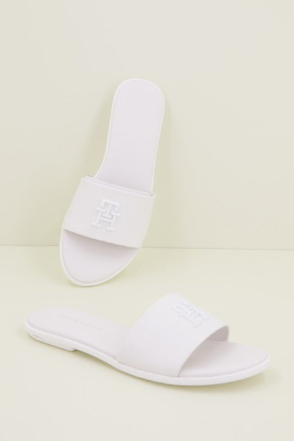 TOMMY HILFIGER TH POP MULE en color BLANCO  (2)