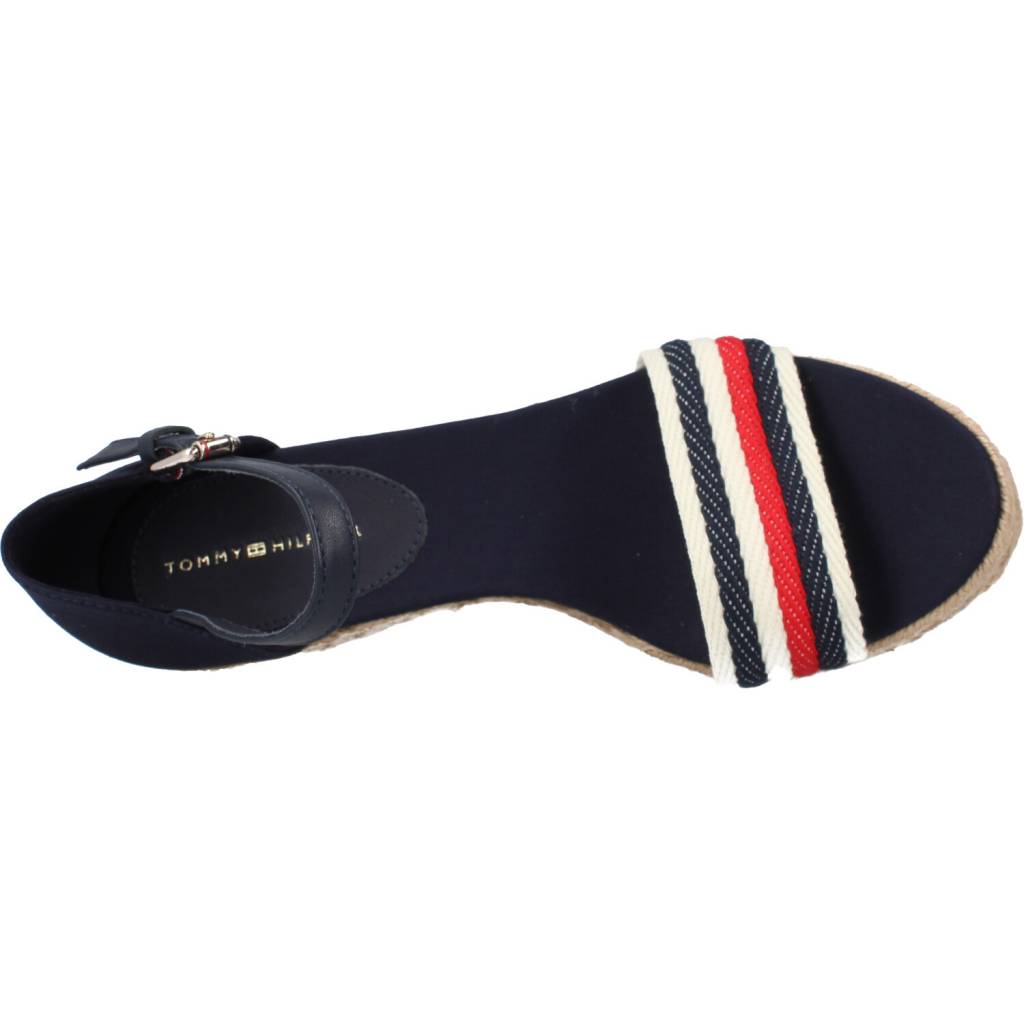 TOMMY HILFIGER  MID WEDGE CORPORATE en color AZUL  (7)