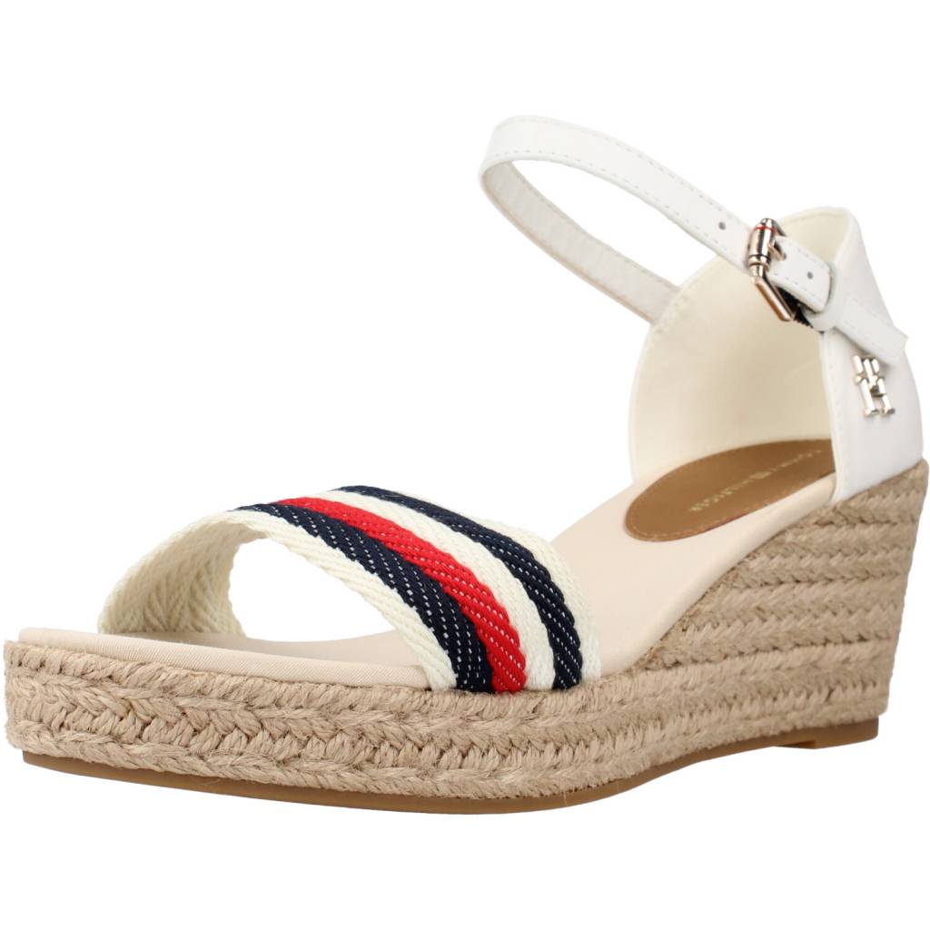 TOMMY HILFIGER MID WEDGE CORPORATE en color BLANCO  (1)