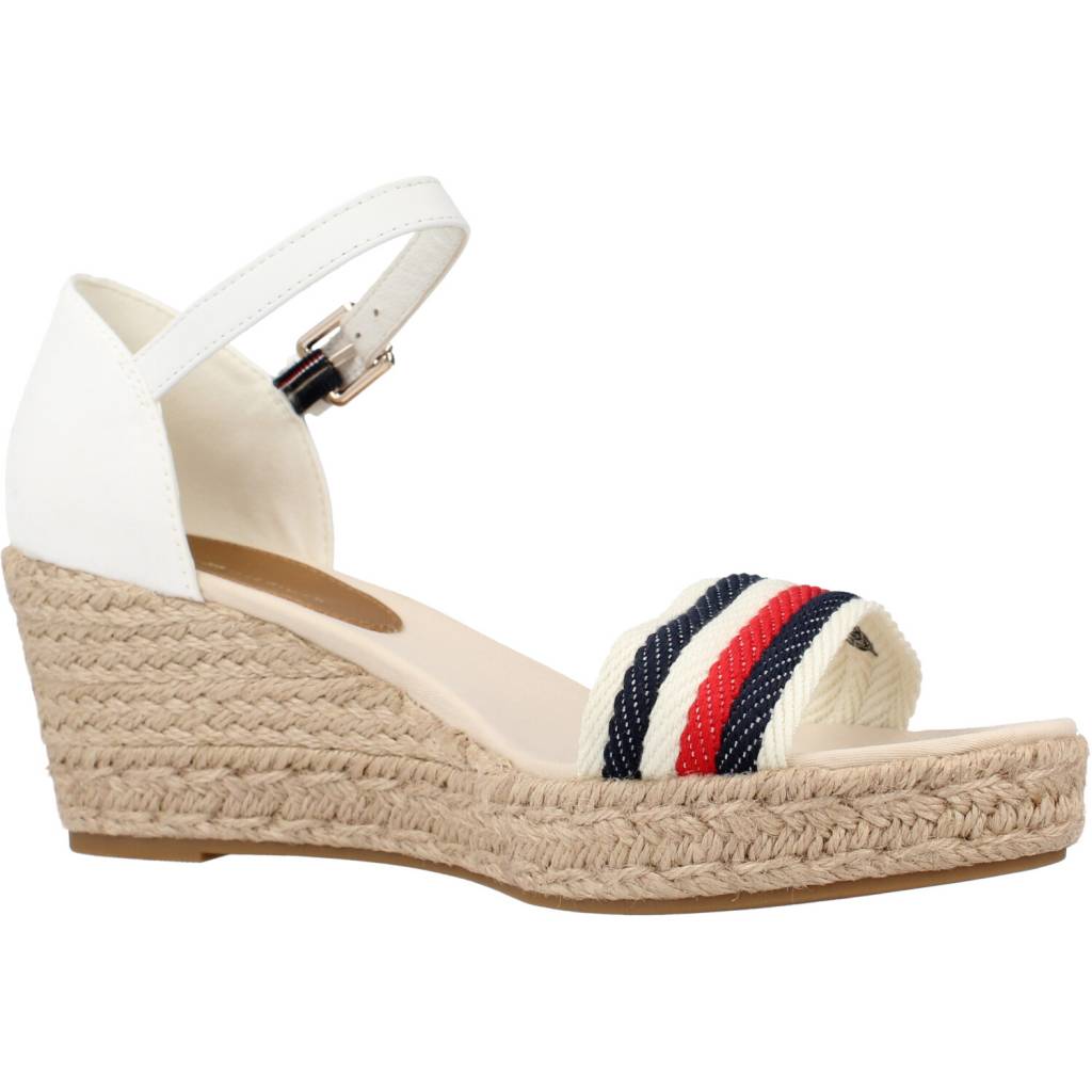 TOMMY HILFIGER MID WEDGE CORPORATE en color BLANCO  (5)