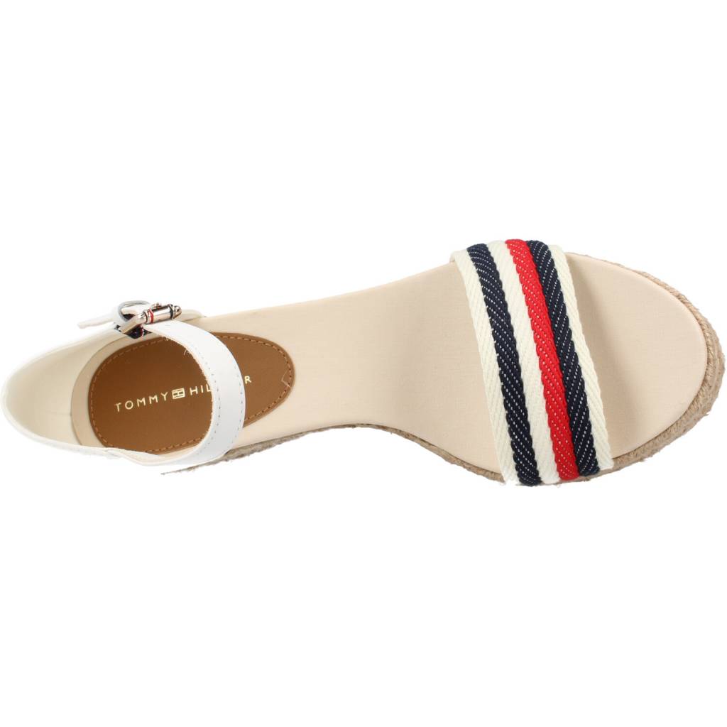 TOMMY HILFIGER MID WEDGE CORPORATE en color BLANCO  (7)