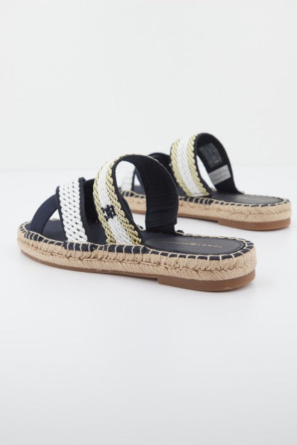 TOMMY HILFIGER GOLDEN WEBBING SANDAL en color AZUL  (3)