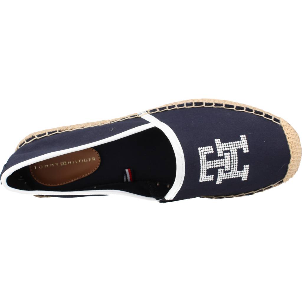 TOMMY HILFIGER TH EMBROIDERED ESPADRILL en color AZUL  (7)