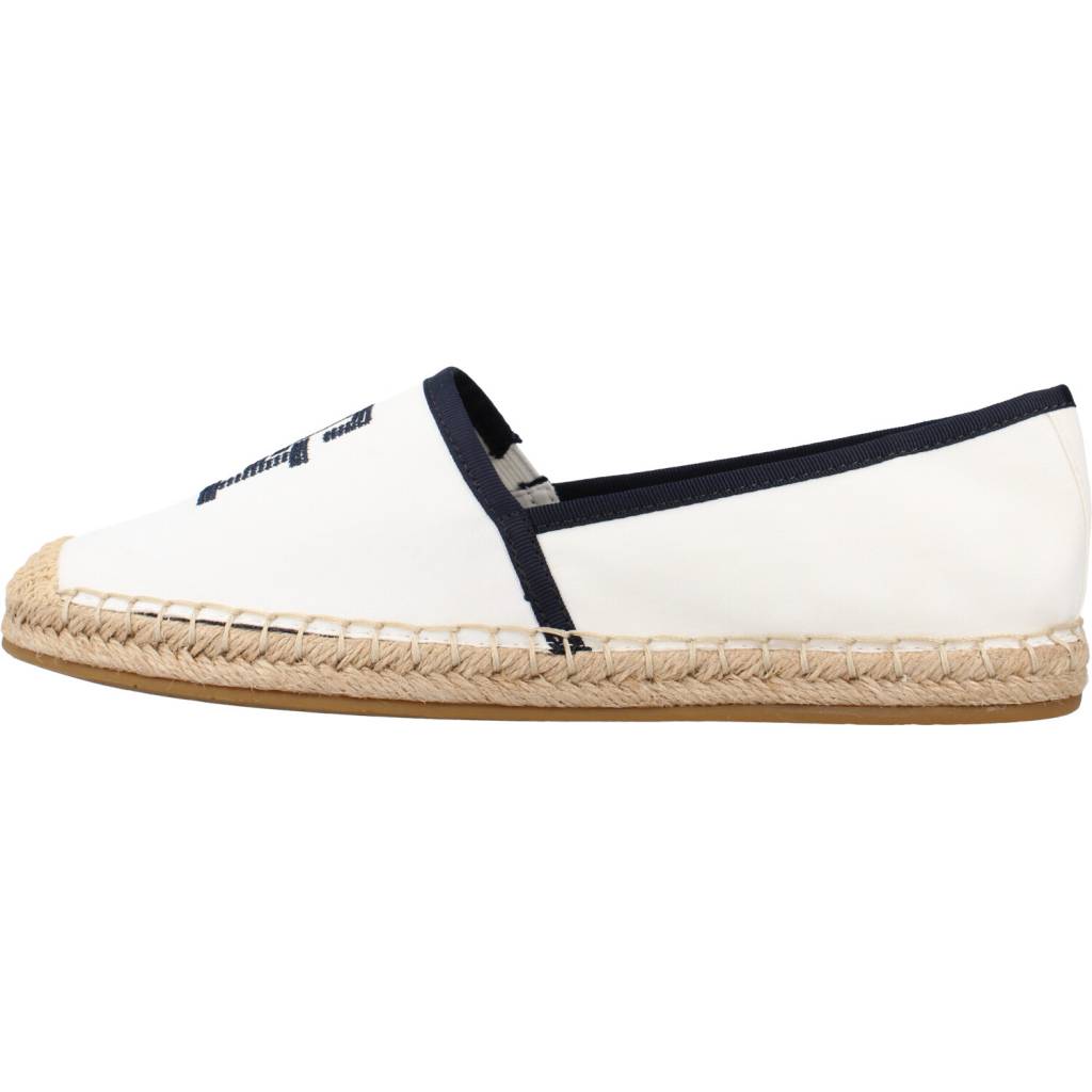 TOMMY HILFIGER TH EMBROIDERED ESPADRILL en color BLANCO  (2)