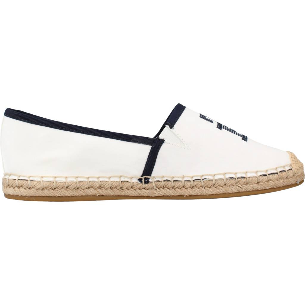 TOMMY HILFIGER TH EMBROIDERED ESPADRILL en color BLANCO  (4)