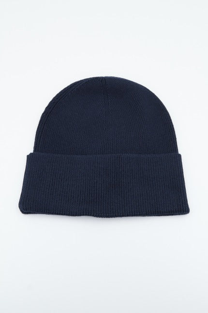 TOMMY HILFIGER SSENTIAL FLAG BEANIE en color AZUL  (2)