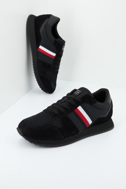 TOMMY HILFIGER RUNNER EVO MIX en color NEGRO  (1)