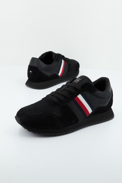 TOMMY HILFIGER RUNNER EVO MIX en color NEGRO  (2)