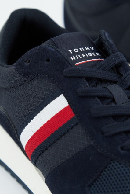 TOMMY HILFIGER RUNNER EVO MIX en color AZUL  (4)