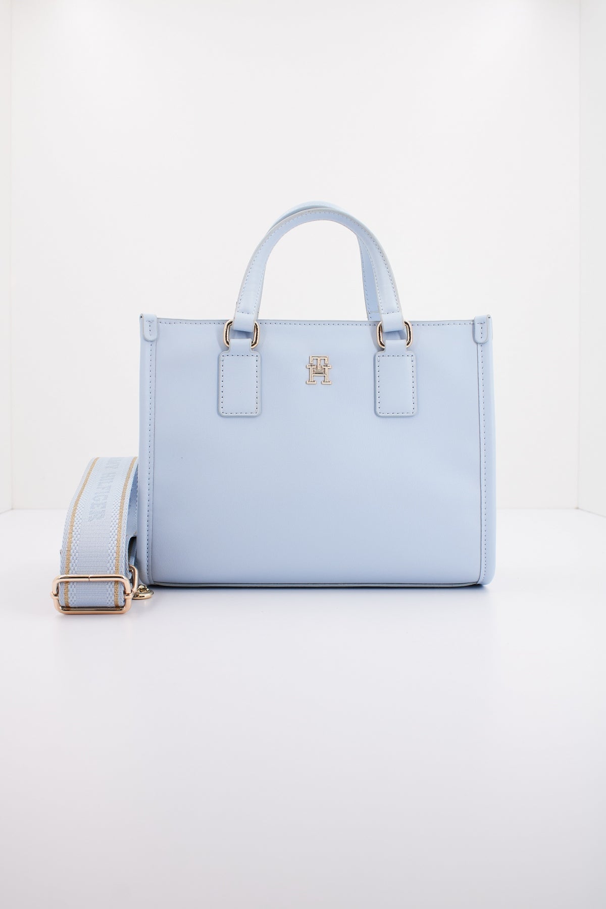 TOMMY HILFIGER MONOTYPE MINI TOTE en color AZUL  (1)