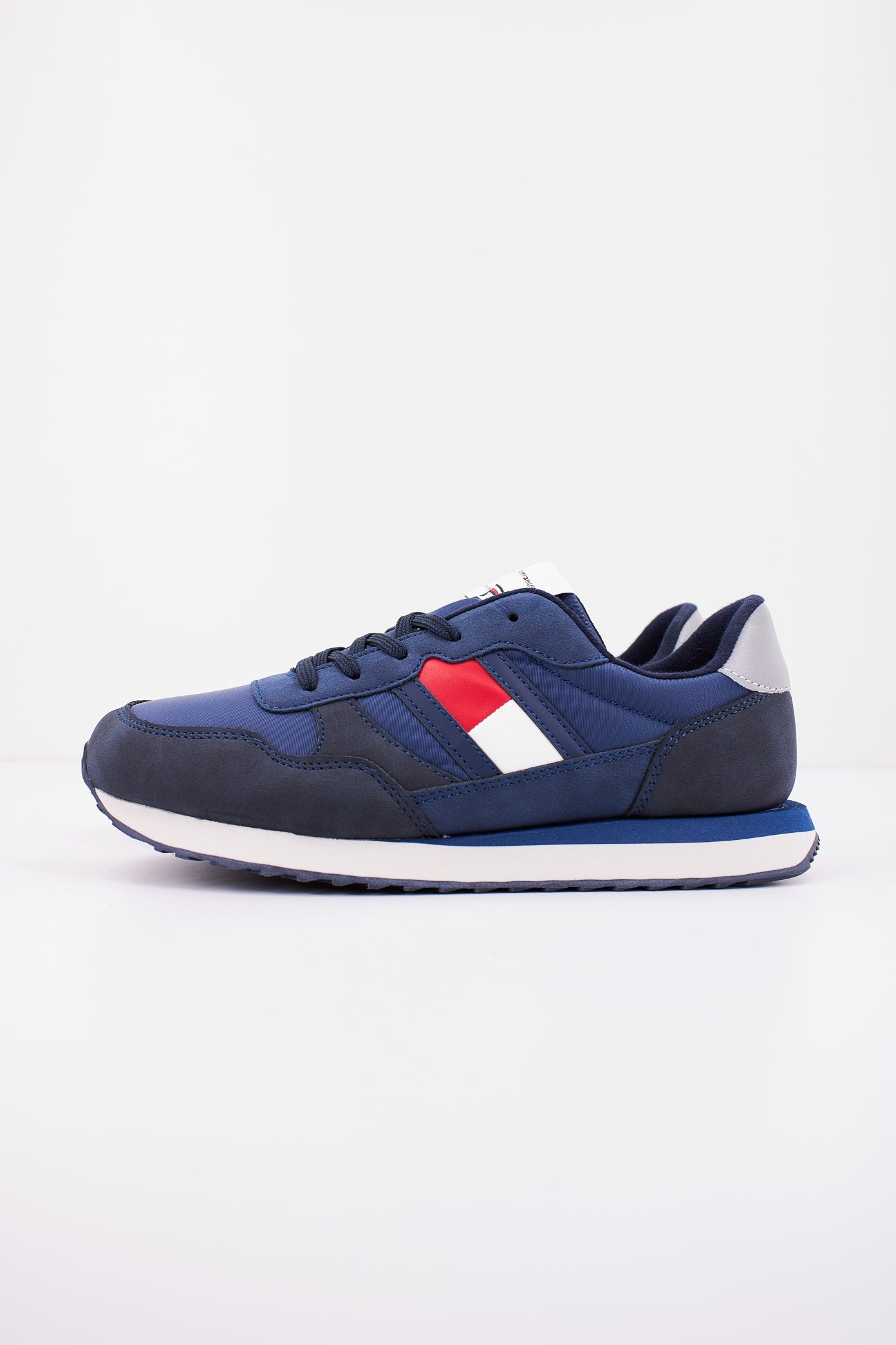 TOMMY HILFIGER SNEAKER FLAG BASSA ALLAC en color AZUL  (1)