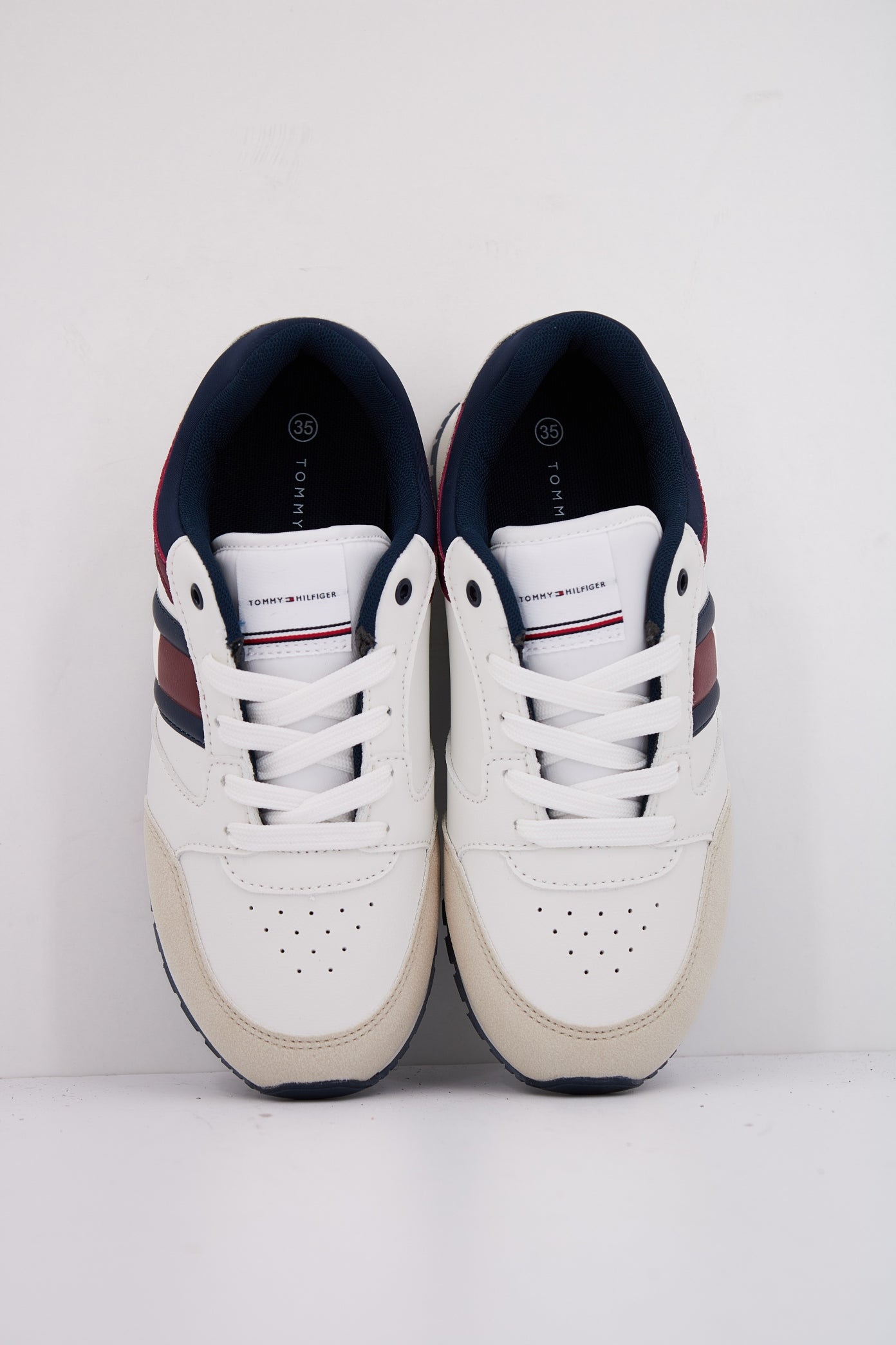 TOMMY HILFIGER FLAG LOW CUT LACE-UP SNE en color AZUL  (3)