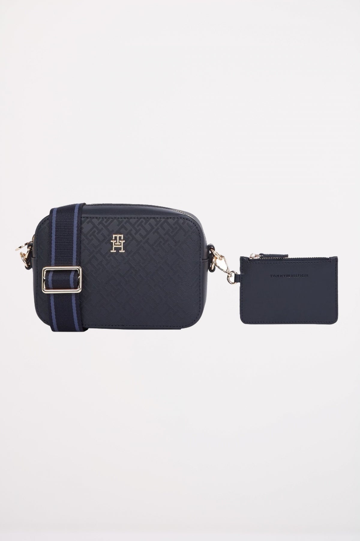 TOMMY HILFIGER DISTINVT CAMERA BAG MONO en color AZUL  (1)