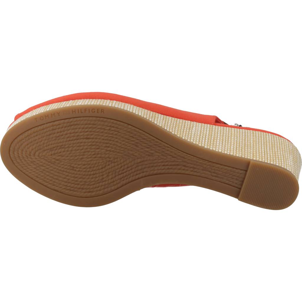 TOMMY HILFIGER ICONIC ELBA SLING BACK W en color NARANJA  (6)