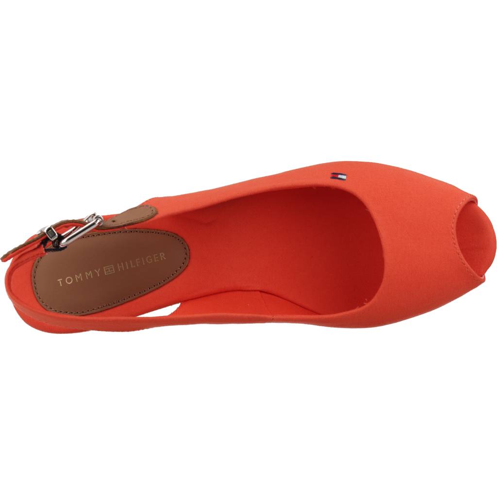 TOMMY HILFIGER ICONIC ELBA SLING BACK W en color NARANJA  (7)