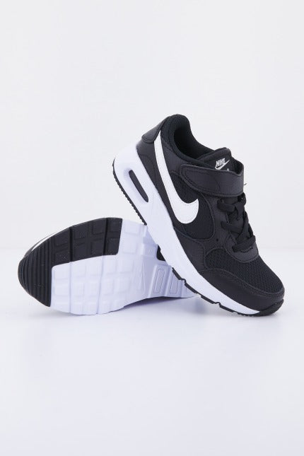 NIKE AIR MAX SC LITTLE en color NEGRO  (4)