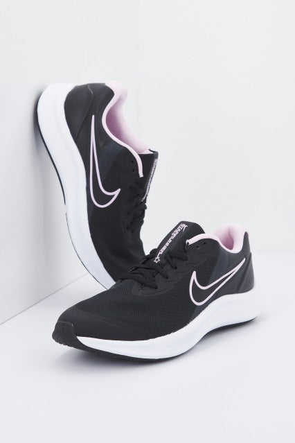 NIKE STAR RUNNER  BIG KIDS en color NEGRO  (1)