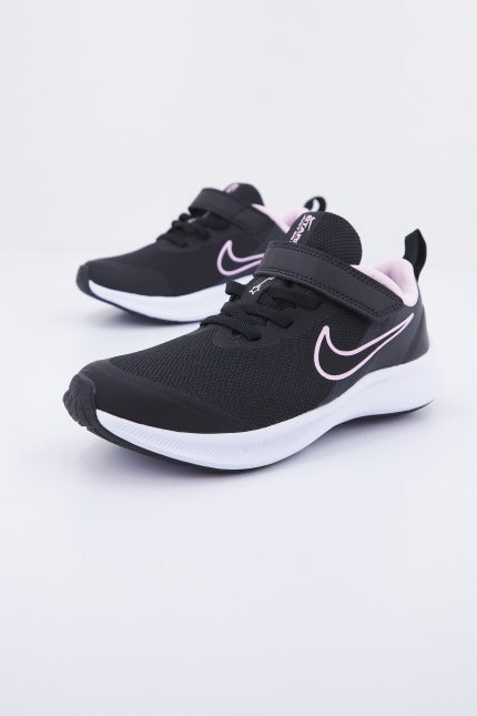 NIKE STAR RUNNER  LITTLE KID en color NEGRO  (2)