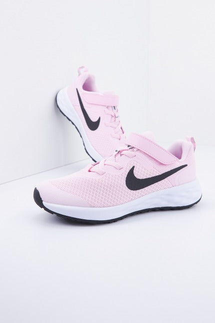 NIKE NIKE REVOLUTION  LITTLE KID en color ROSA  (2)