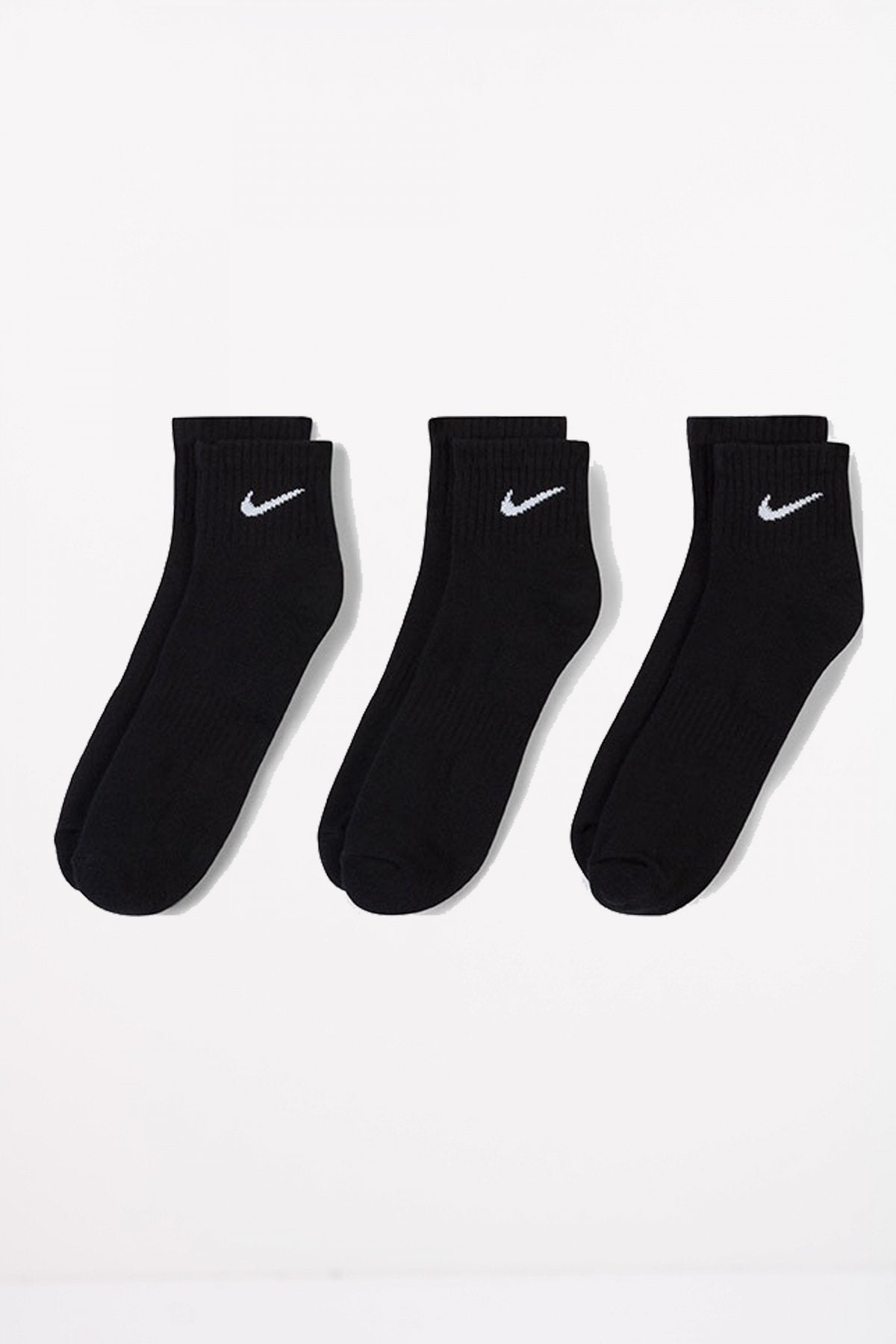 NIKE EVERYDAY CUSHION ANKLE PACK  en color NEGRO  (4)