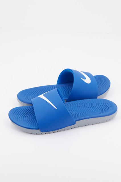 NIKE KAWA SLIDE en color AZUL  (1)