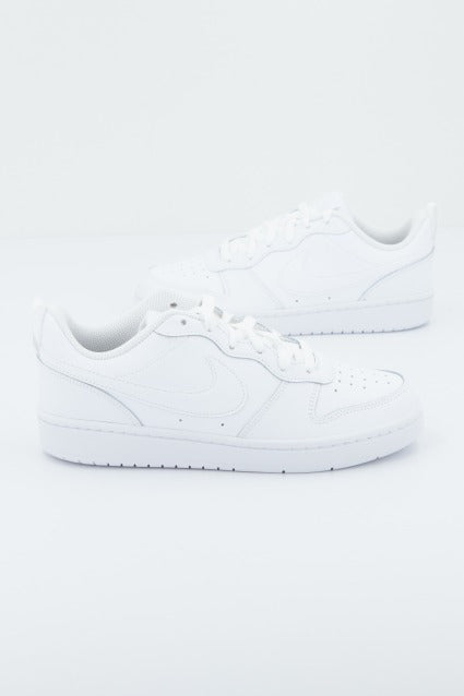 NIKE COURT BOROUGH LOW  GS en color BLANCO  (2)