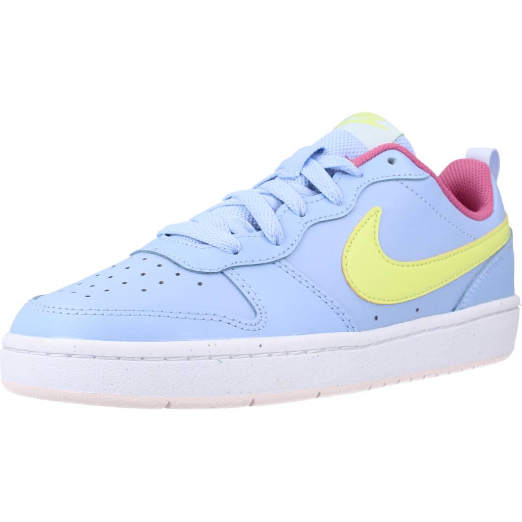 NIKE COURT BOROUGH LOW  en color AZUL  (1)