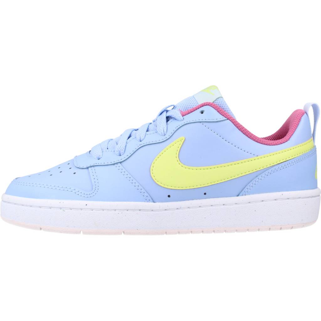 NIKE COURT BOROUGH LOW  en color AZUL  (2)