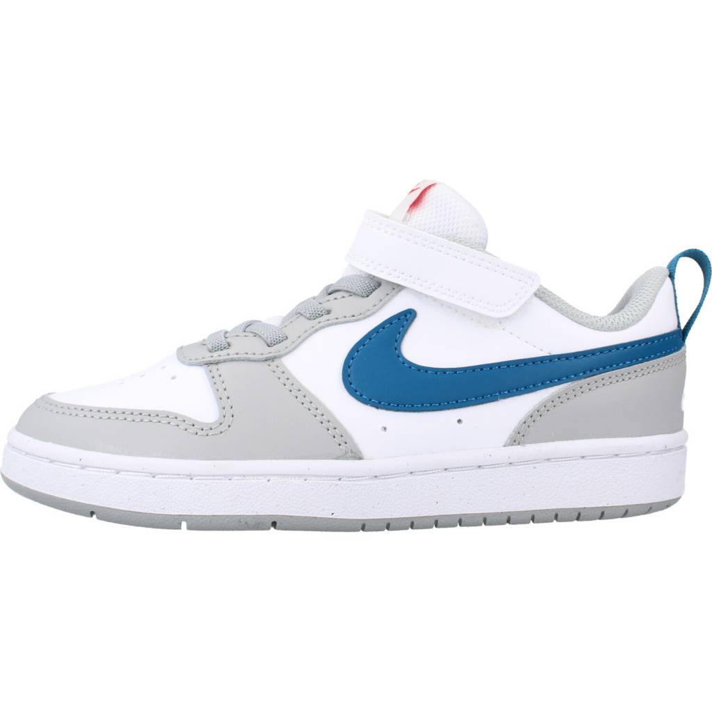 NIKE COURT BOROUGH LOW  LIT en color BLANCO  (2)