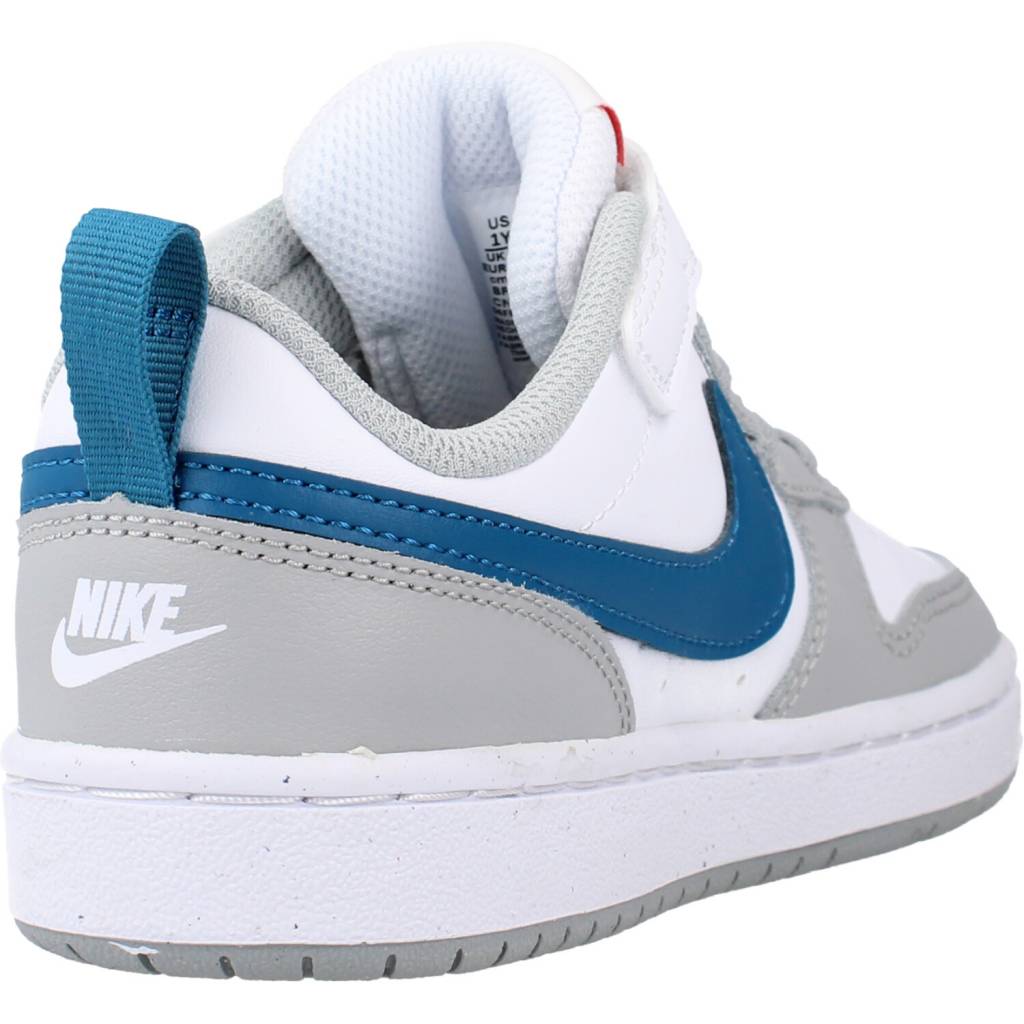 NIKE COURT BOROUGH LOW  LIT en color BLANCO  (3)