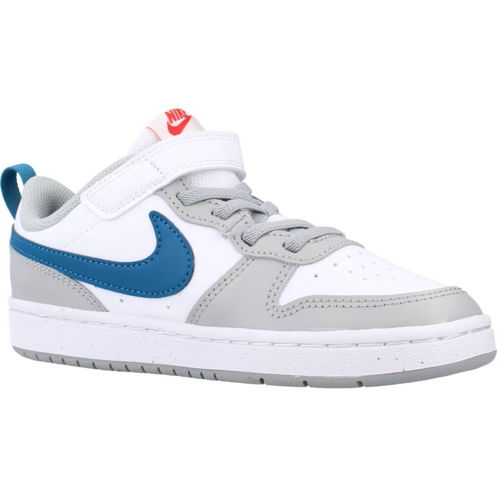 NIKE COURT BOROUGH LOW  LIT en color BLANCO  (5)