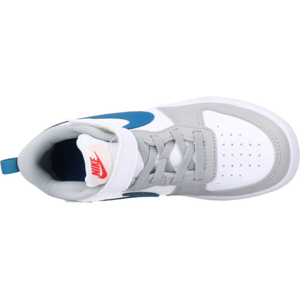 NIKE COURT BOROUGH LOW  LIT en color BLANCO  (7)