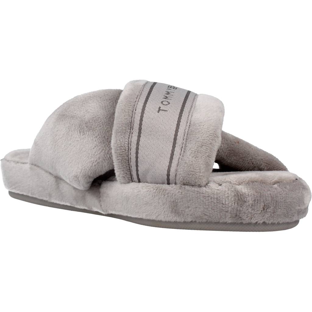 TOMMY HILFIGER  COMFY HOME SLIPPERS WITH en color GRIS  (5)