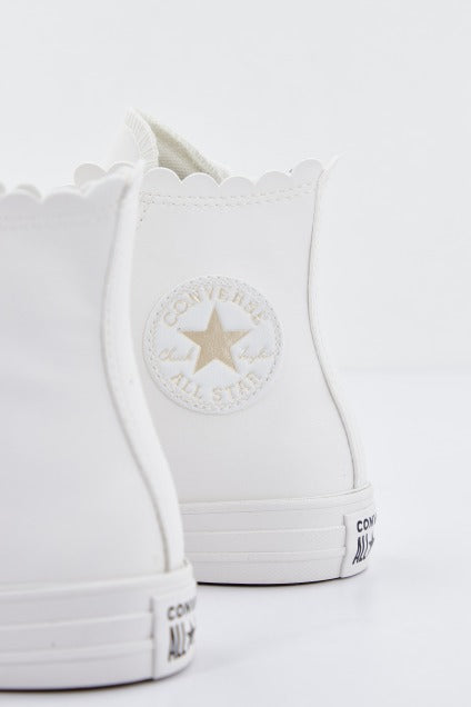 CONVERSE CHUCK TAYLOR ALL STAR MONO WHITE en color BLANCO  (3)