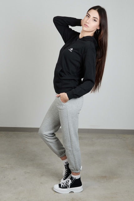 CONVERSE CLASSIC HOODIE en color NEGRO  (4)