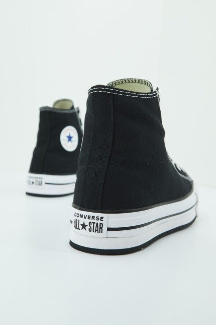 CONVERSE CHUCK TAYLOR ALL STAR PLATFORM en color NEGRO  (3)