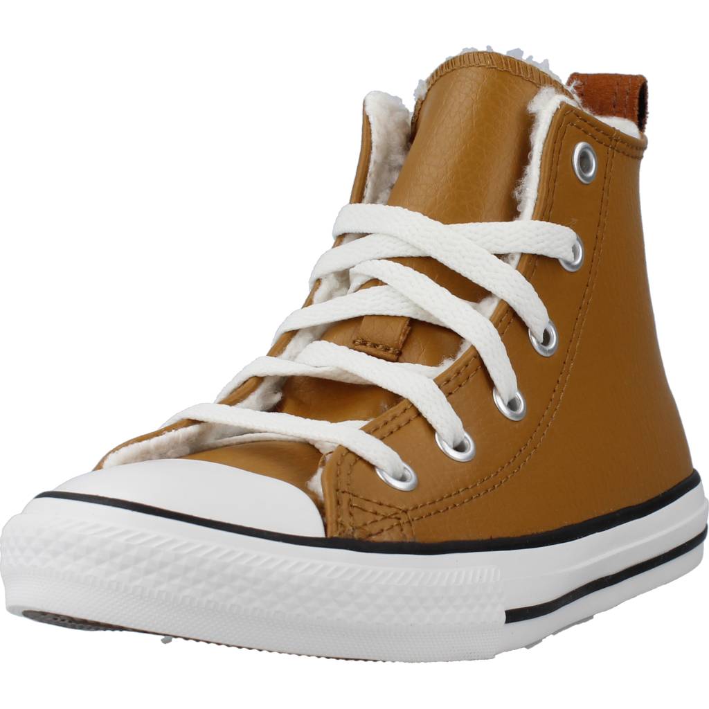 CONVERSE LINED LEATHER en color AMARILLO  (1)