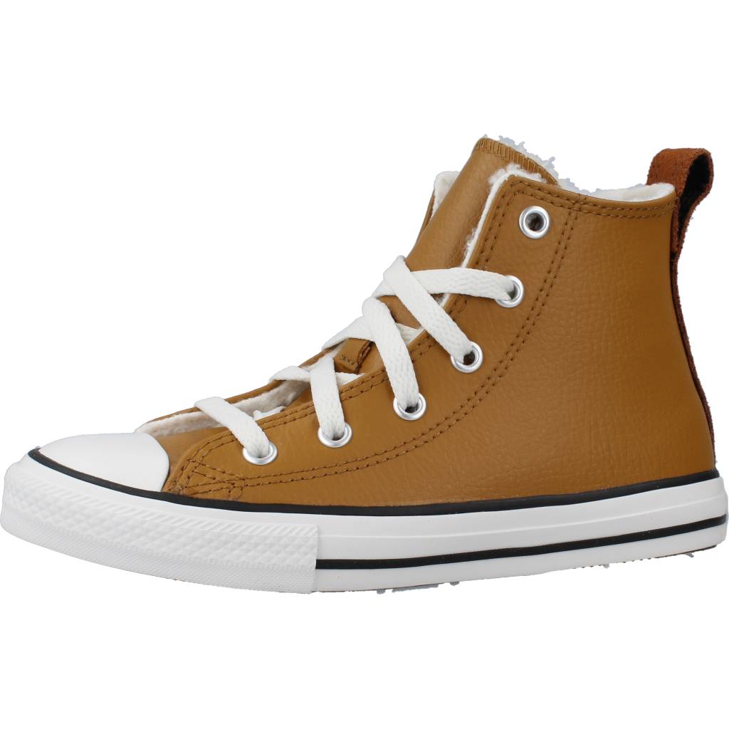 CONVERSE LINED LEATHER en color AMARILLO  (2)