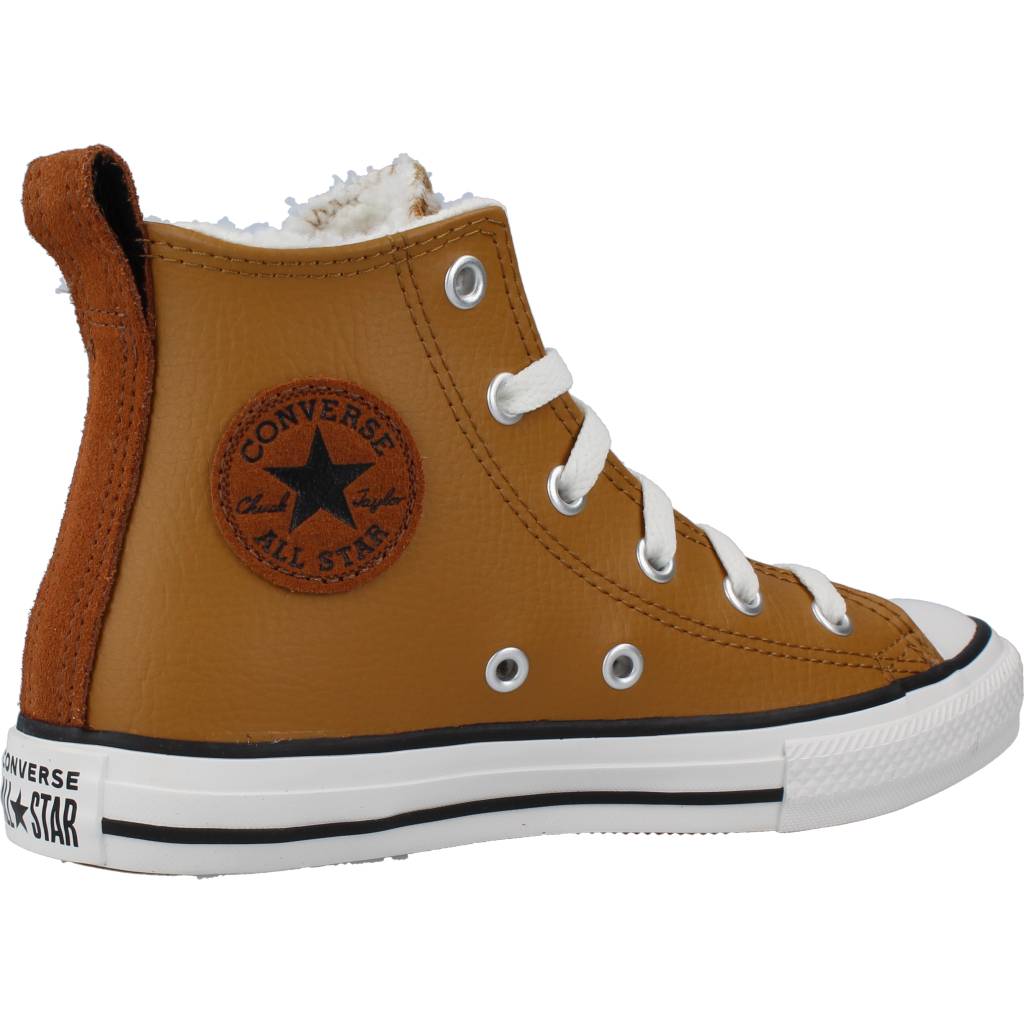 CONVERSE LINED LEATHER en color AMARILLO  (4)