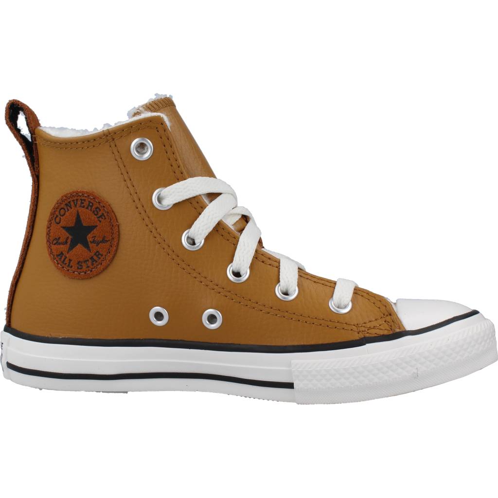 CONVERSE LINED LEATHER en color AMARILLO  (5)