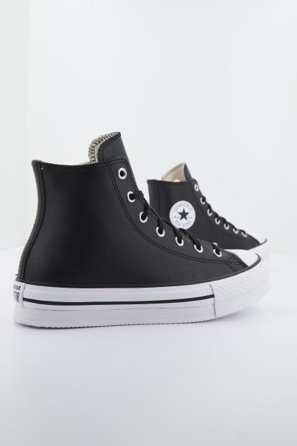 CONVERSE CTAS EVA LIFT HI LEATHER en color NEGRO  (2)