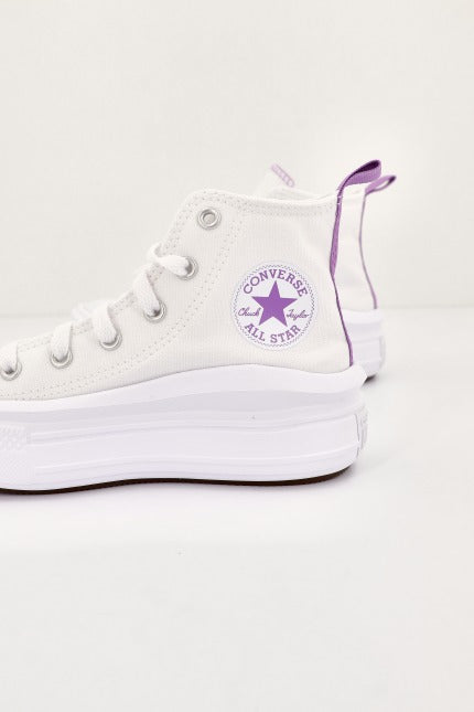 CONVERSE Chuck Taylor All Star Move Platform en color BLANCO  (3)