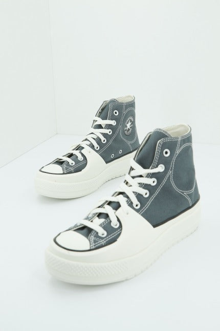 CONVERSE CHUCK TAYLOR ALL STAR CONSTRUCT HI en color GRIS  (2)