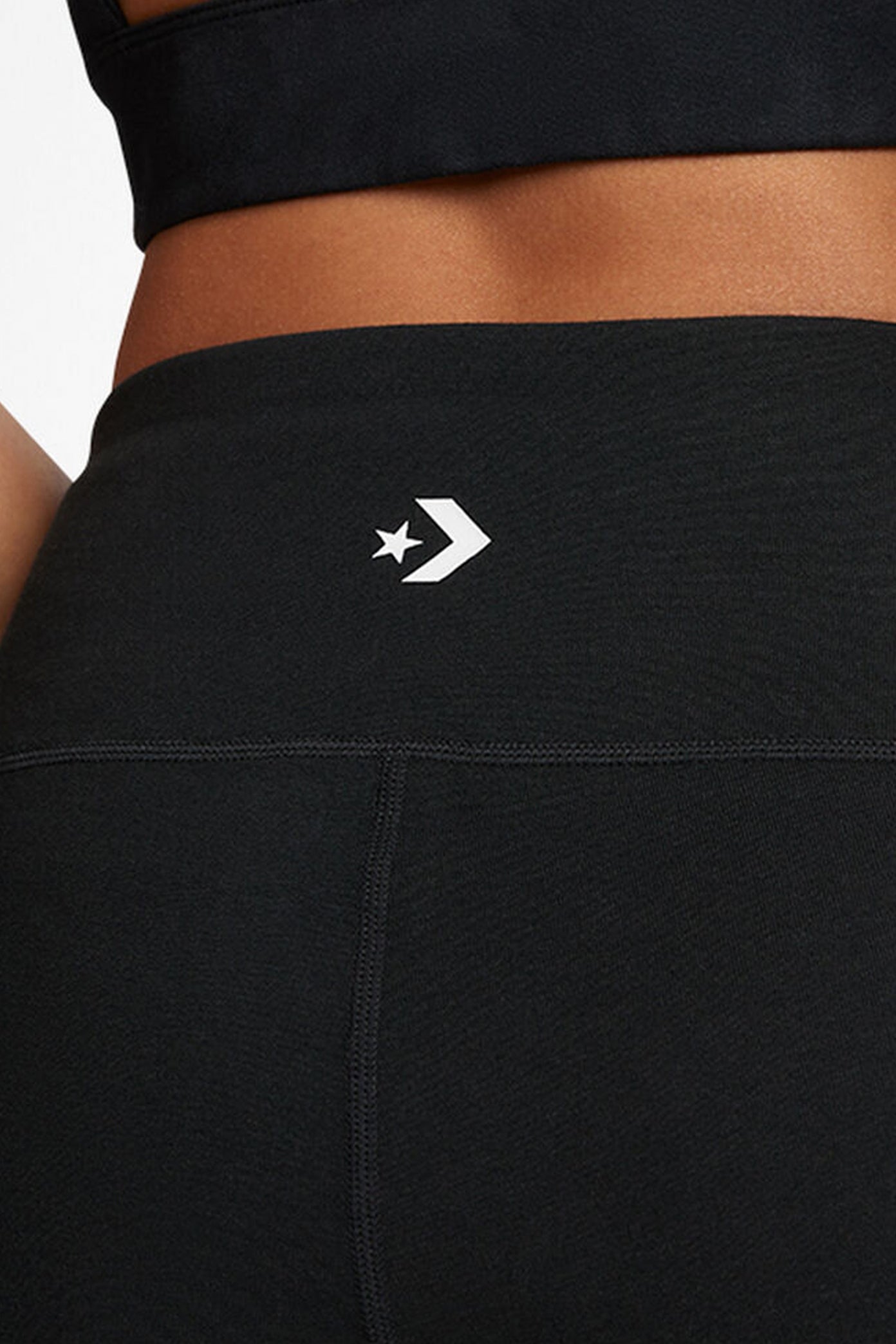 CONVERSE WORDMARK BIKE SHORT en color NEGRO  (3)