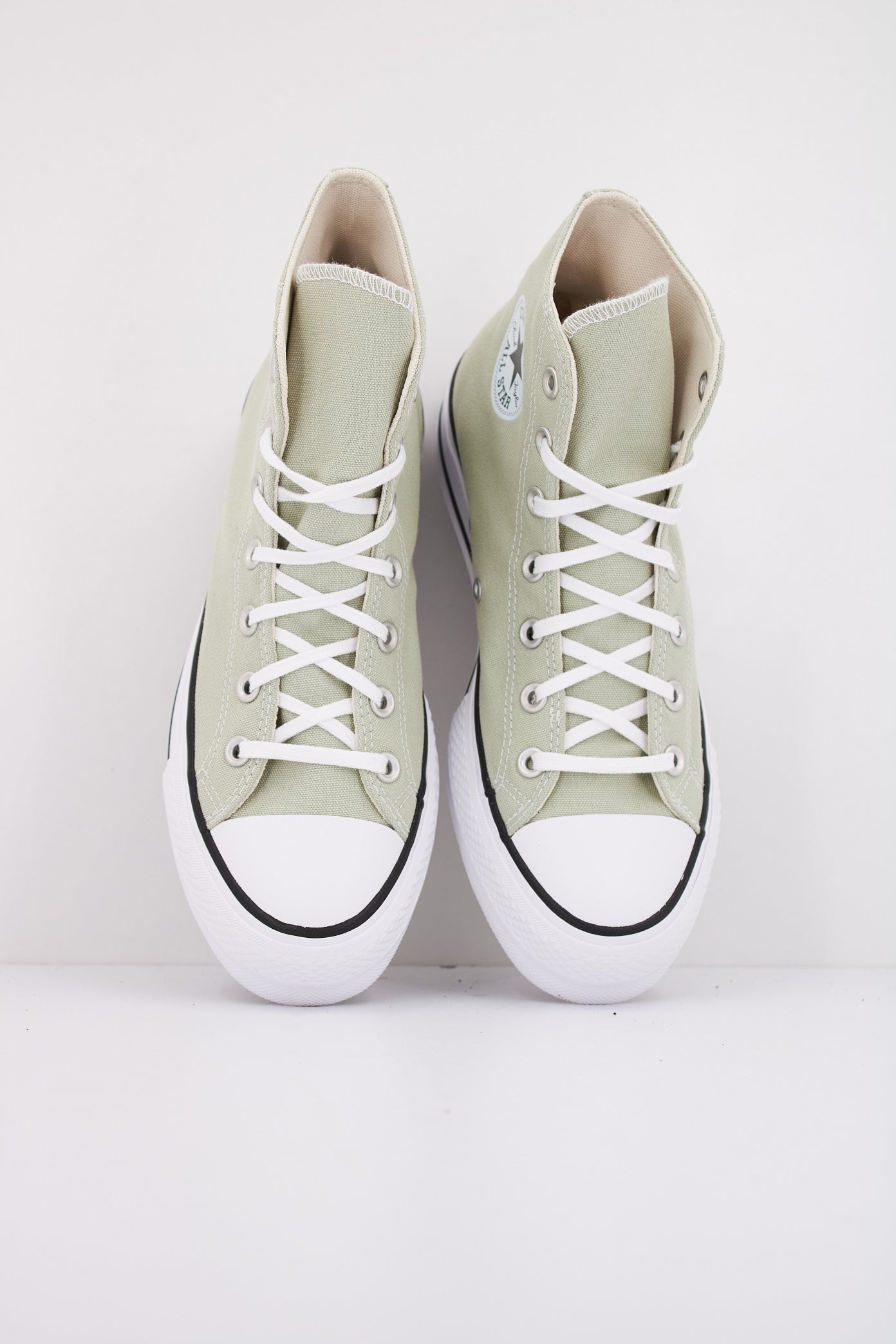 CONVERSE CHUCK TAYLOR ALL STAR LIFT HI en color VERDE  (3)