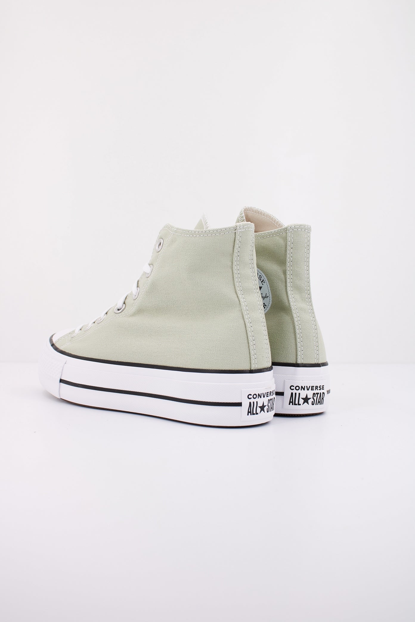 CONVERSE CHUCK TAYLOR ALL STAR LIFT HI en color VERDE  (4)