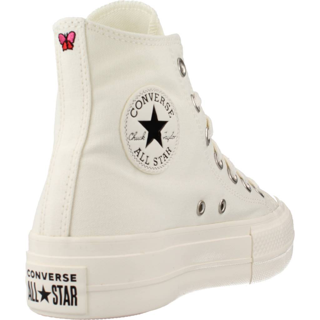 CONVERSE CHUCK TAYLOR ALL STAR LIFT HI en color BLANCO  (3)